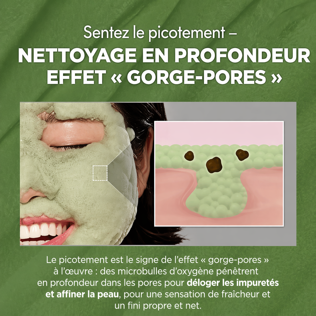 Bubble Mask Basilic